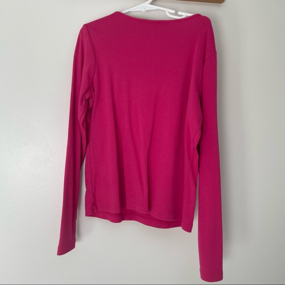 Talbots Kids Pink Long-sleeve Present Tree Girls 12 - Picture 7 of 9